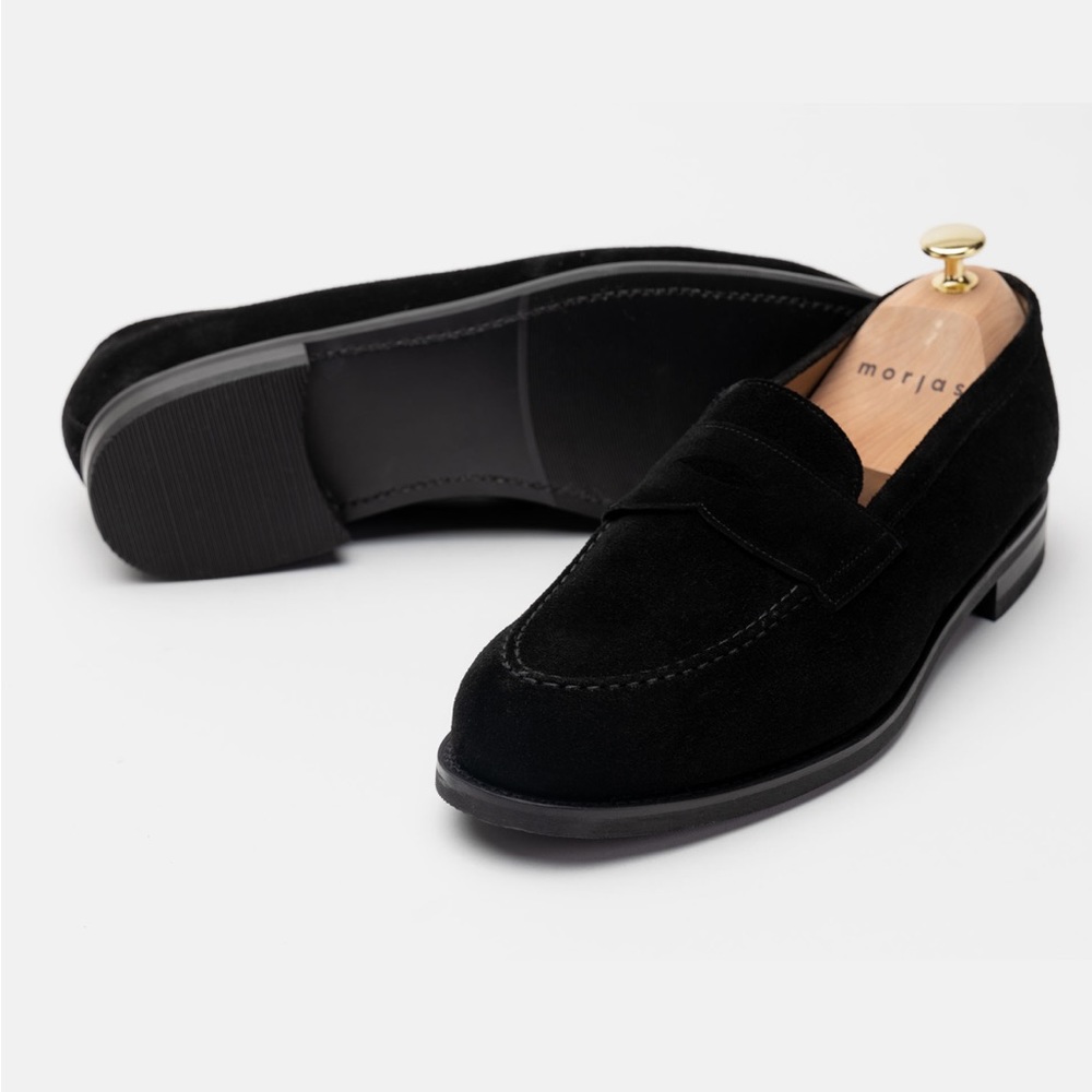 Morjas suede loafers